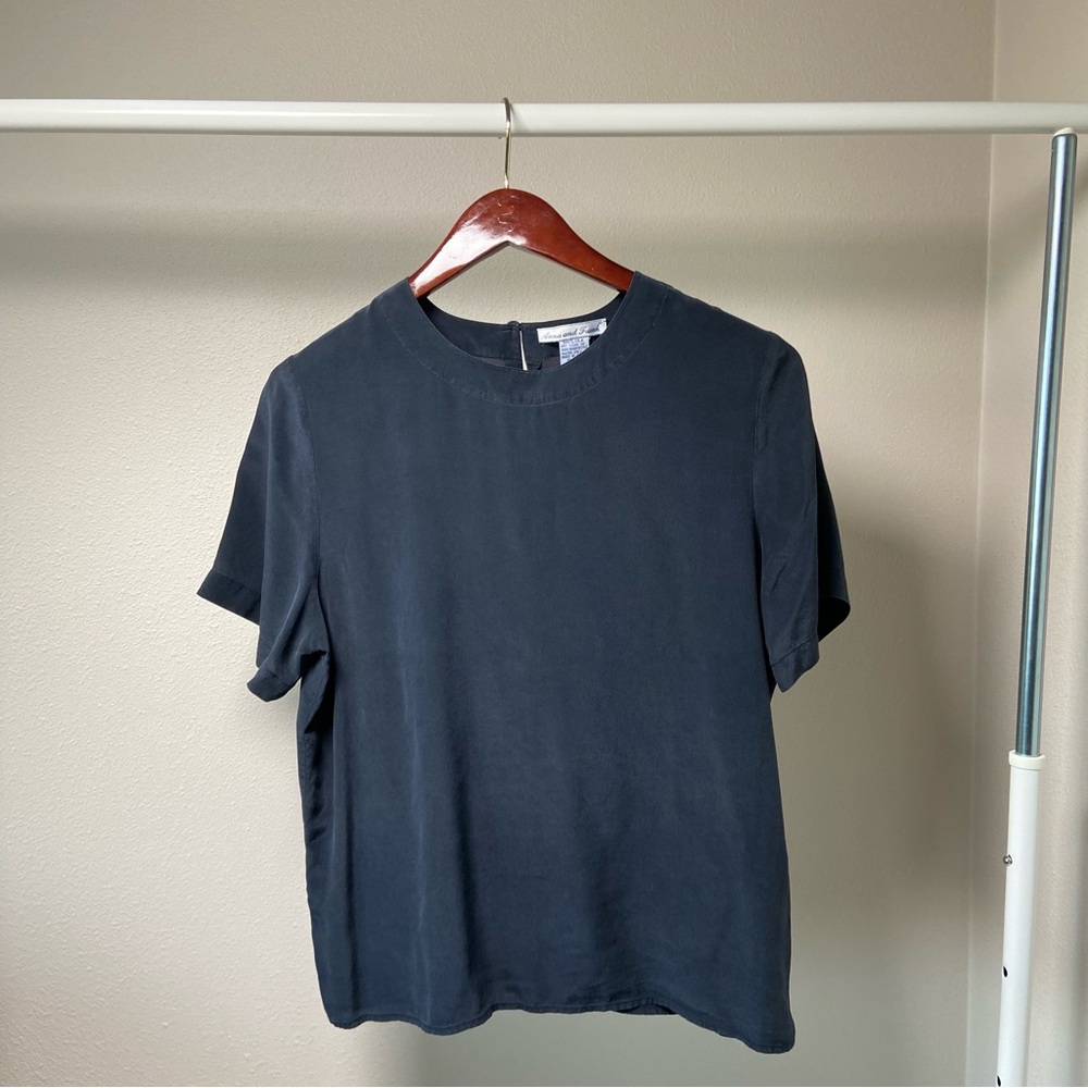 Vintage Anna And Frank Silk Top